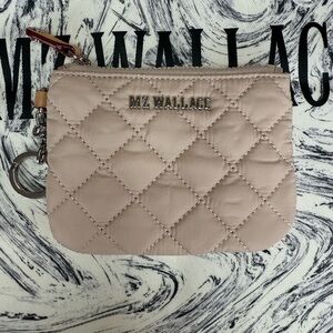 MZ Wallace Metro Key Pouch in Mushroom